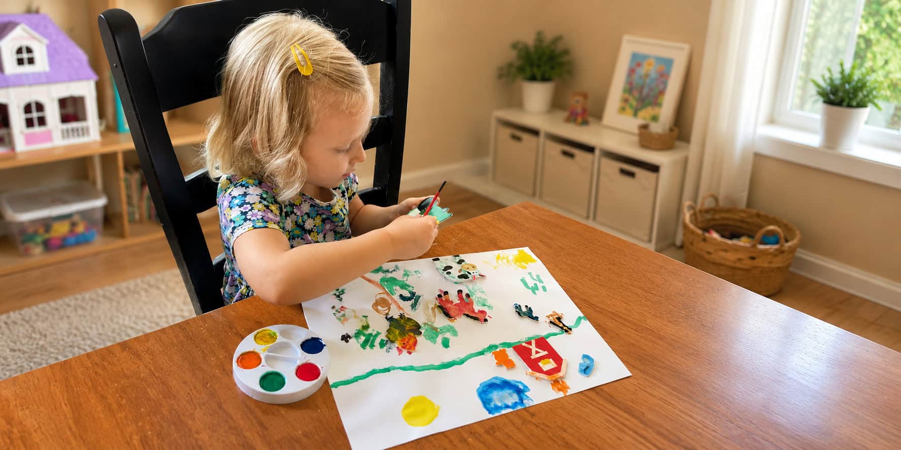 rosie painting 1