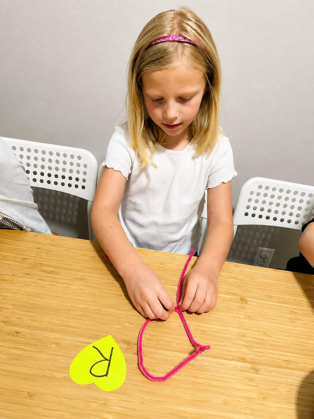 build a letter rosie